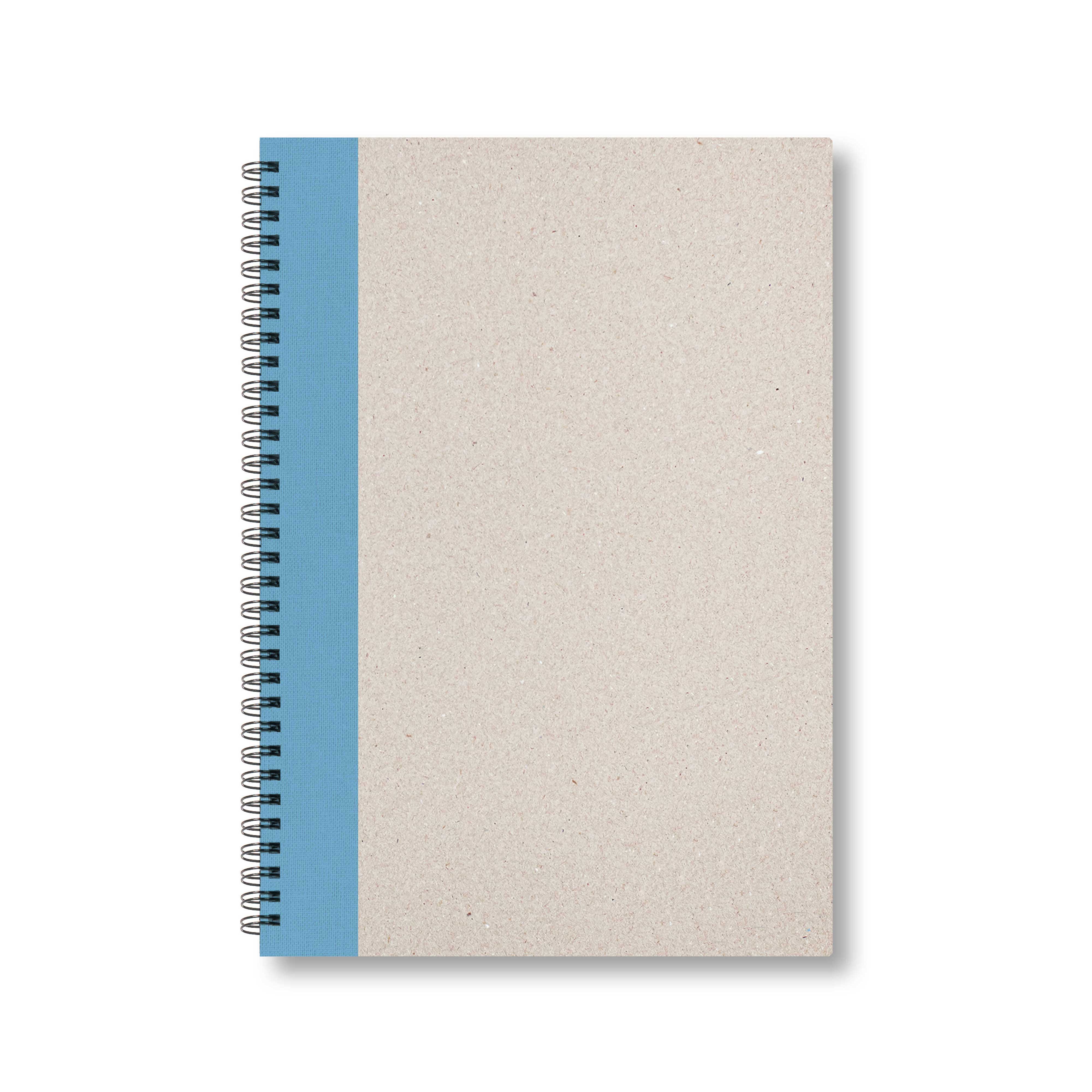 BOBO Zápisník, B5, čistý, světle modrý, konfiguruj si obálku