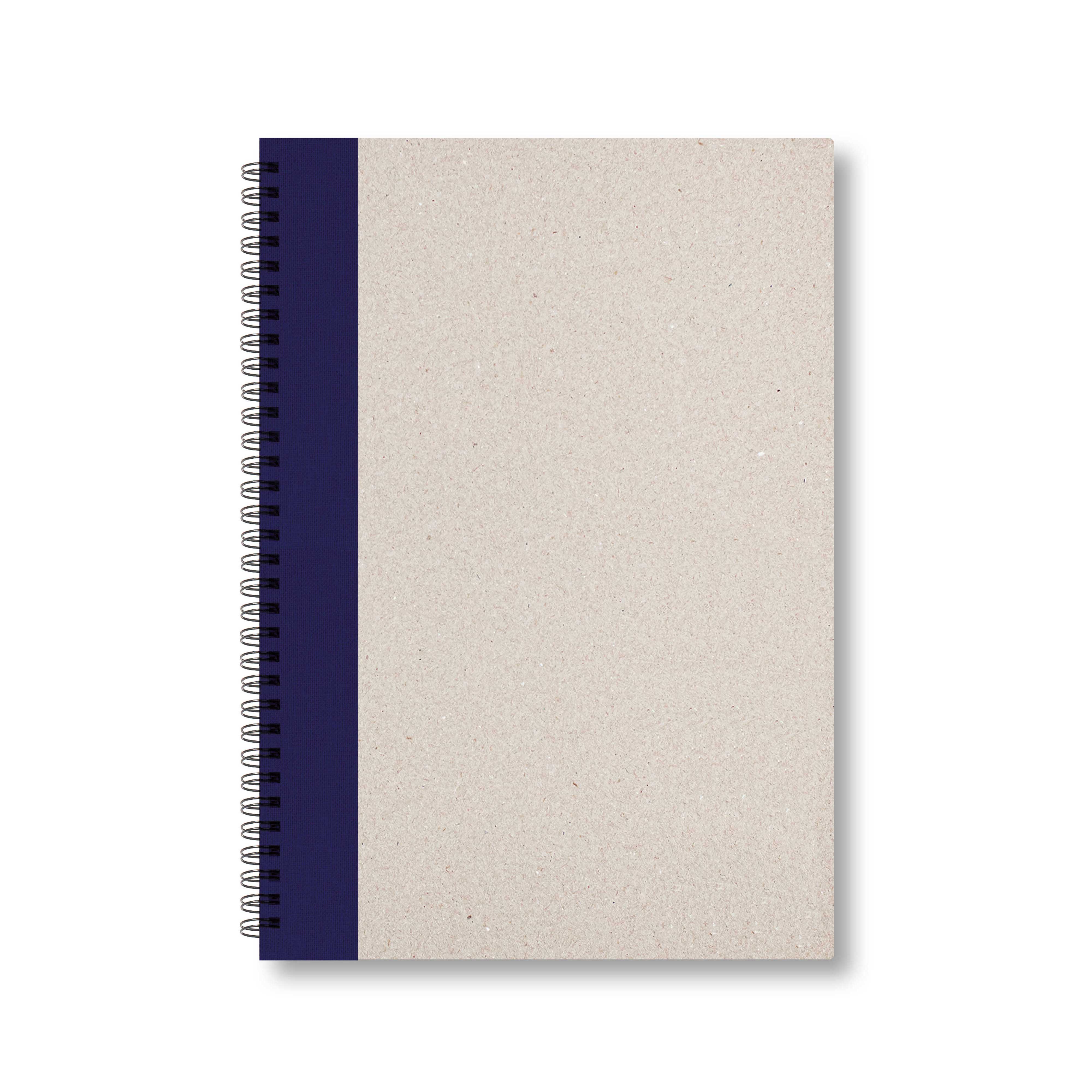 BOBO Zápisník, B5, linkovaný, tmavě modrý, konfiguruj si obálku