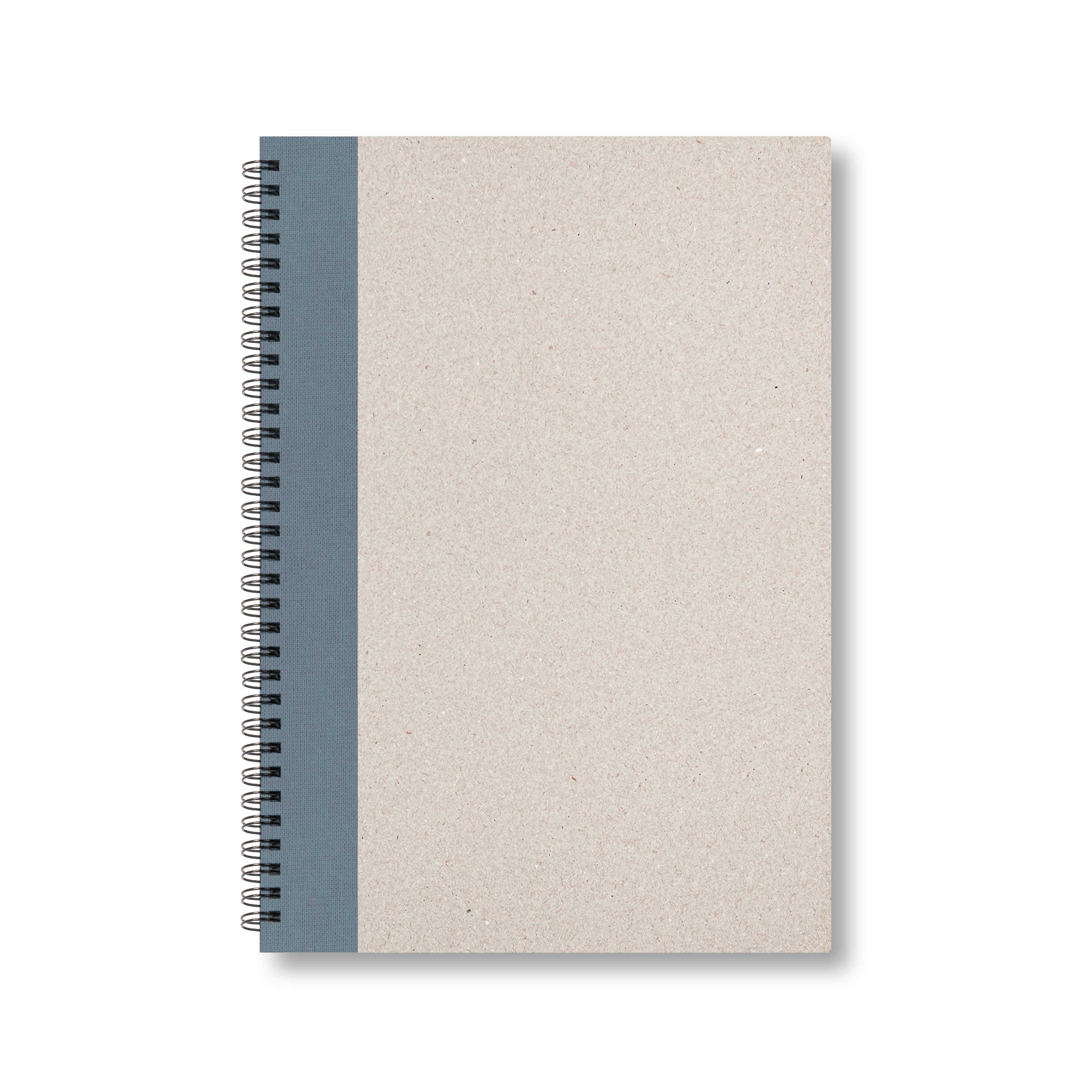 BOBO Zápisník, B5, čtverečkovaný, šedý, konfiguruj si obálku