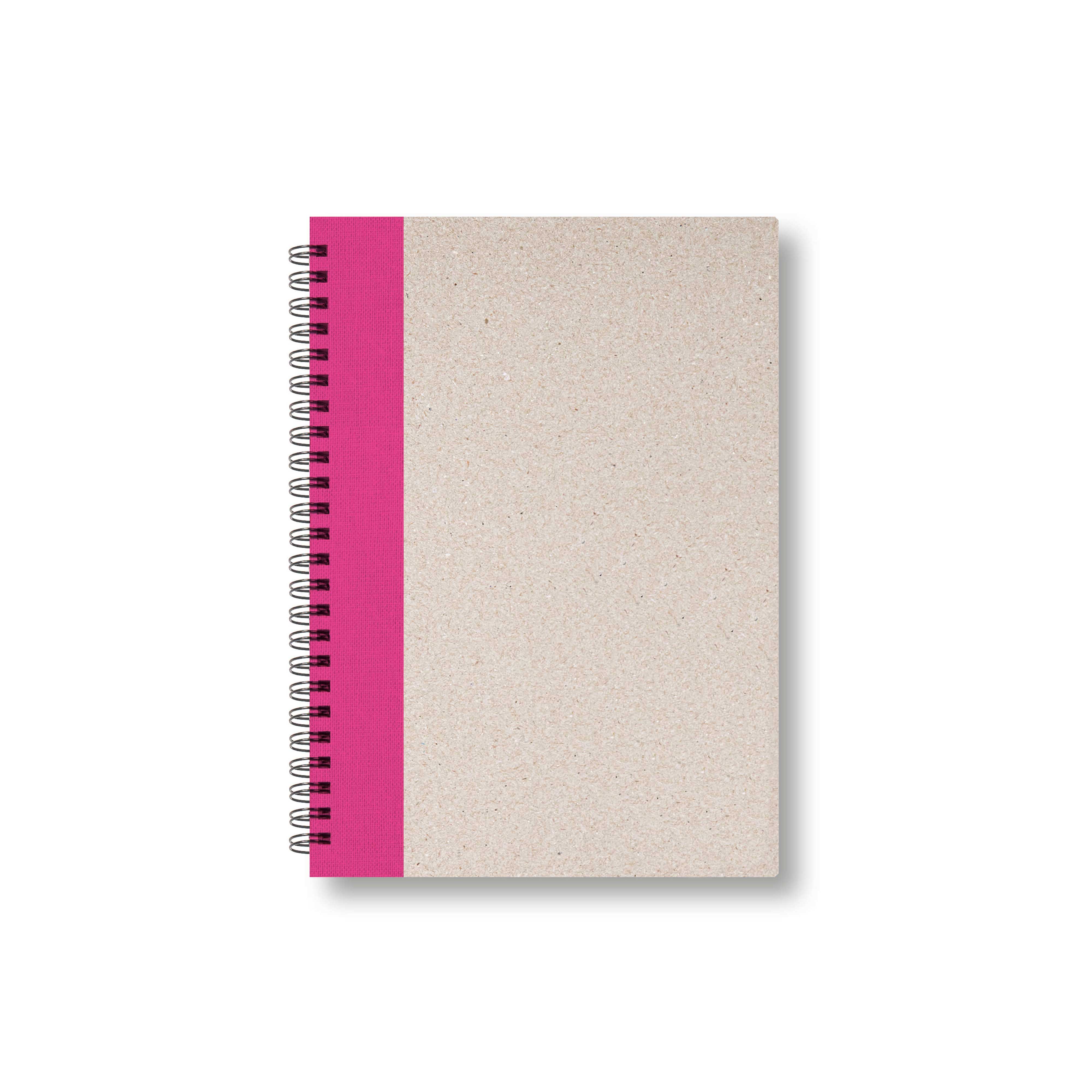 BOBO Zápisník, B6, čistý, růžový, konfiguruj si obálku