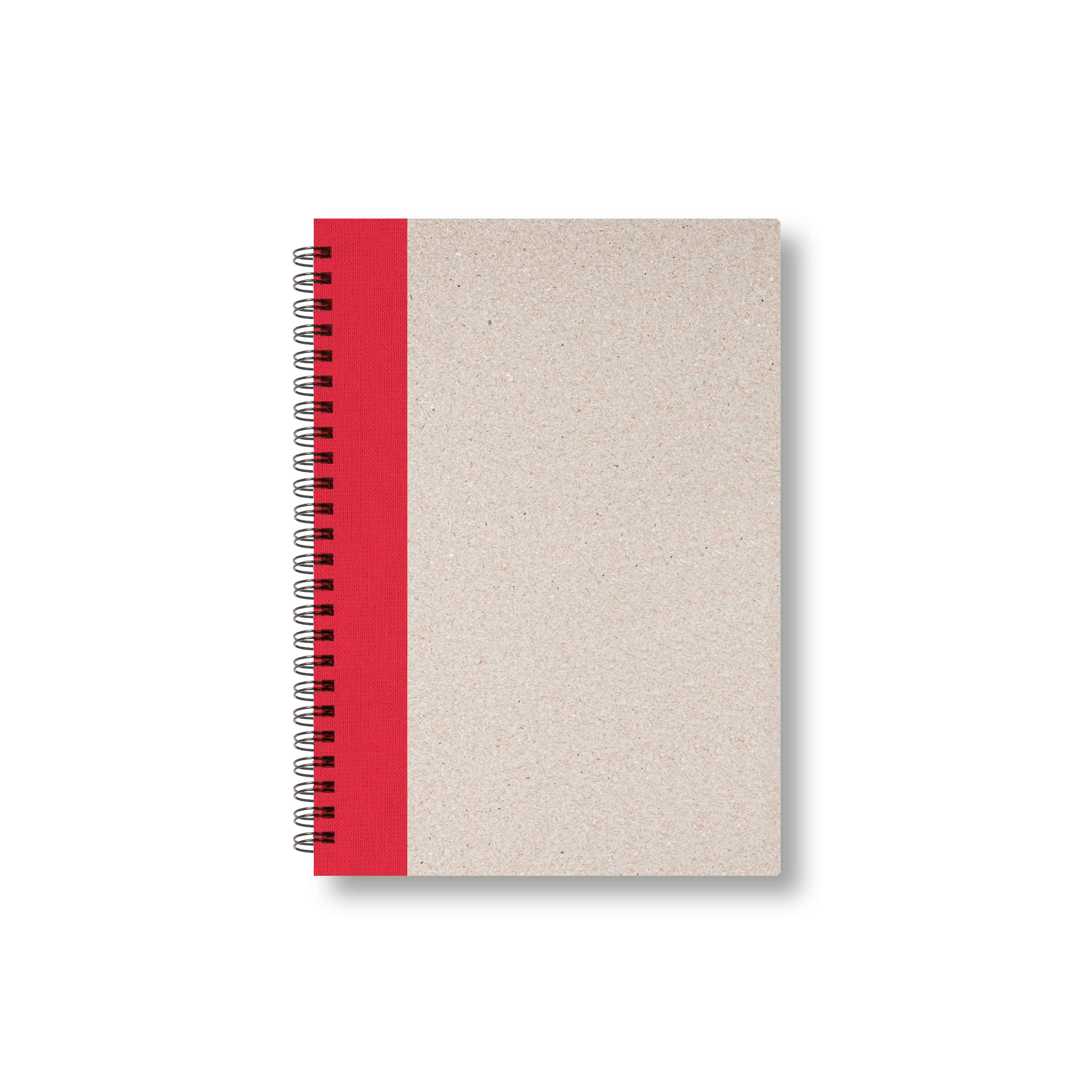 BOBO Zápisník, B6, linkovaný, červený, konfiguruj si obálku