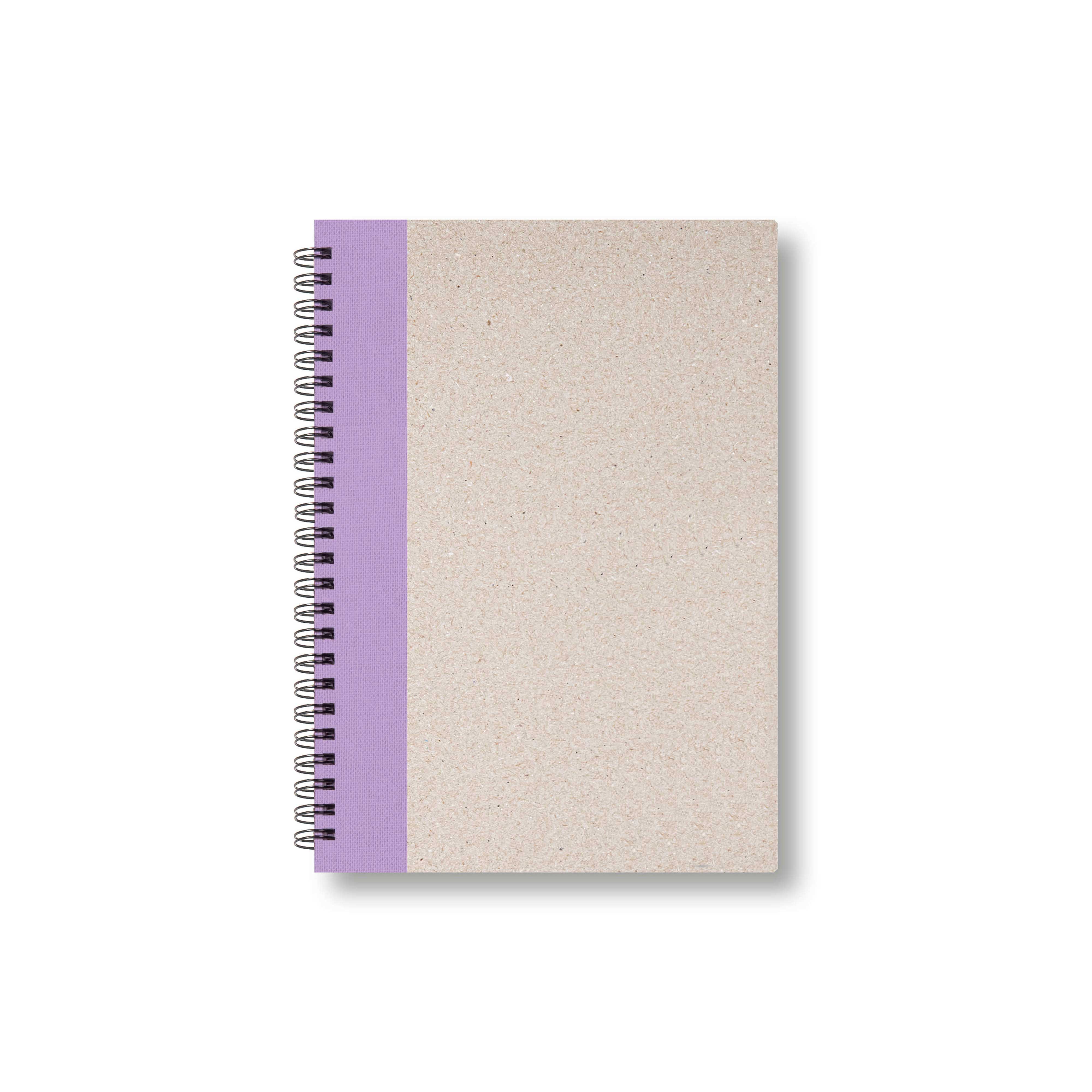 BOBO Zápisník, B6, čtverečkovaný, fialový, konfiguruj si obálku