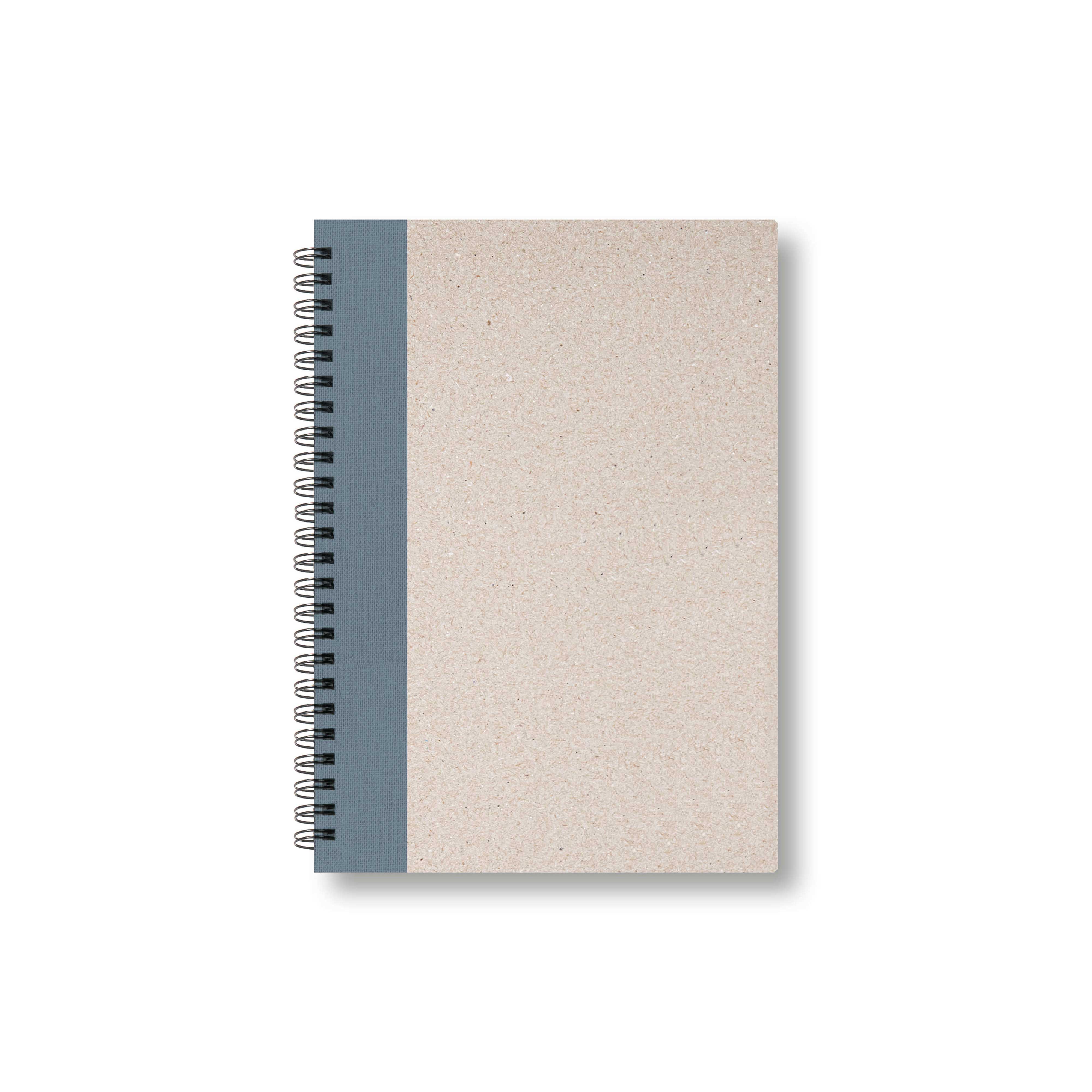 BOBO Zápisník, B6, čtverečkovaný, šedý, konfiguruj si obálku
