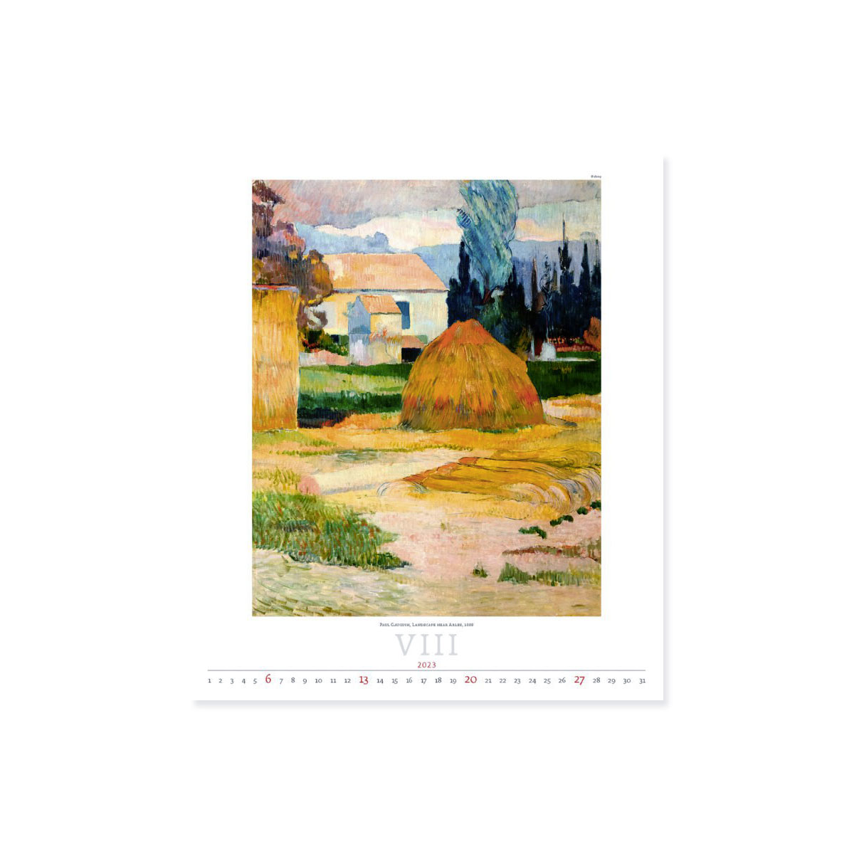 Nástěnný kalendář Impresionismus 2023
